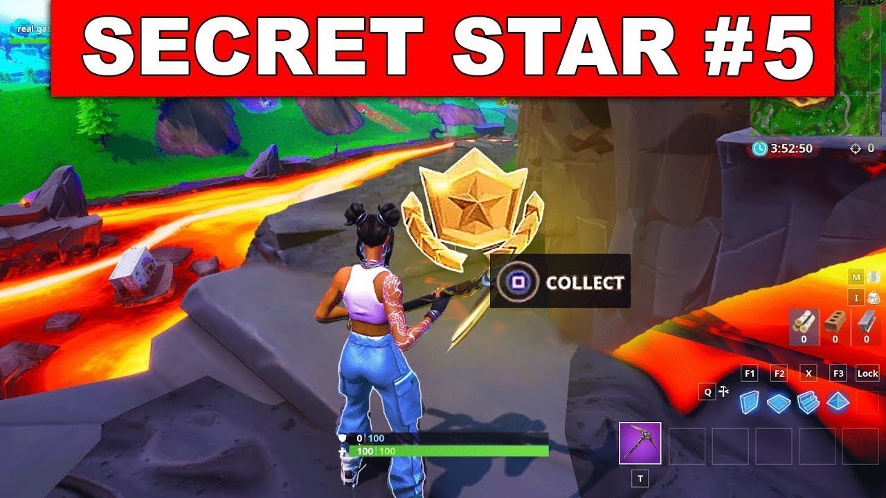 FORTNITE SEASON 8 WEEK 5 CHALLENGES Find Secret Battle Star in Loading Screen 5 Location Guide