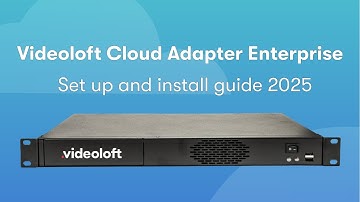 Videoloft Cloud Adapter Enterprise - Set up and Installation Guide 2025