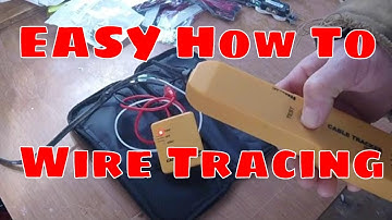 HOW TO: Use a Wire Tracker / Tracer - (Locating Wires in my Airstream)