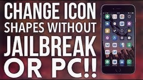 NEW How To Change iCons Shapes iOS 11 - 11.1.2 NO Jailbreak NO PC iPhone iPad iPod