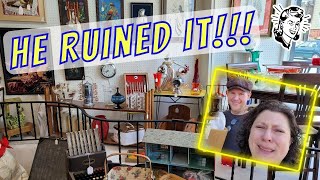 I was Frustrated - Come Shop with Us - Antique Store Hunting Vintage for Reselling & Collecting