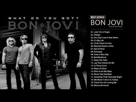 Bon Jovi Greatest Hits Full Album || Best Songs Of Bon Jovi Nonstop Playlist