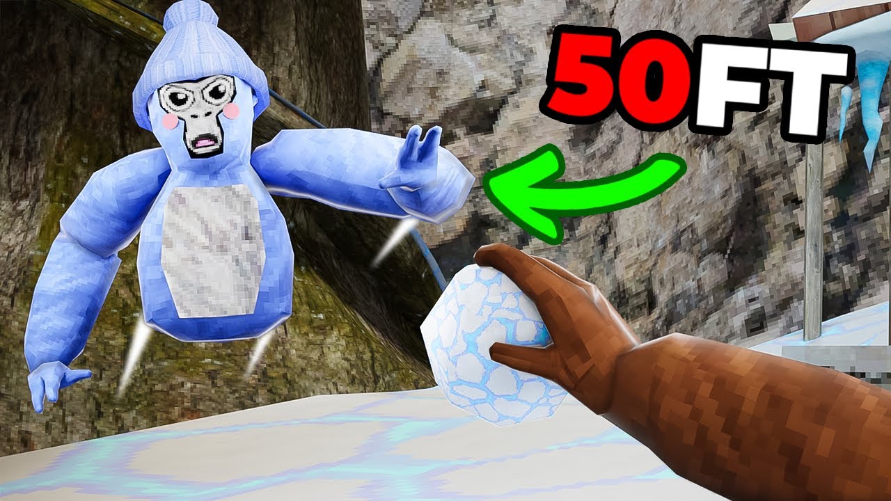 Gorilla Tag Snowballs SECRET: This ONE Trick Lets You FLY! (GET TO TUTORIAL)