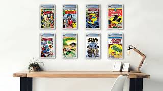Slab Grabs Comic Book Wall Mounts