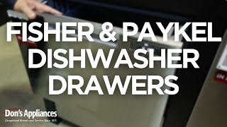 Fisher & Paykel Series 5 Double DishDrawer Dishwasher | Use & Care