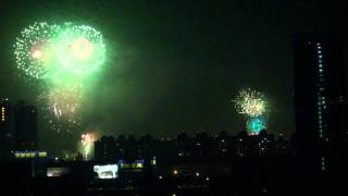 20120101 高雄夢時代跨年煙火