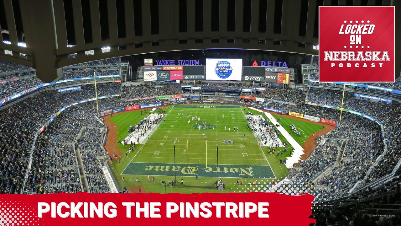 WATCH: Picks and Pinstripes: Are Nebraska and Boston College set for a Yankee Stadium shootout?