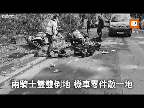 Uber外送員突然迴轉 無照騎士煞不及撞上不治