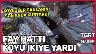 Hatayda Fay Hattı Köyü İkiye Böldü Evler 3 Metre Yere Çöktü - Tgrt Haber