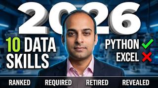 10 Skills Every Data Scientist Needs in 2026 (Ranked by Importance)