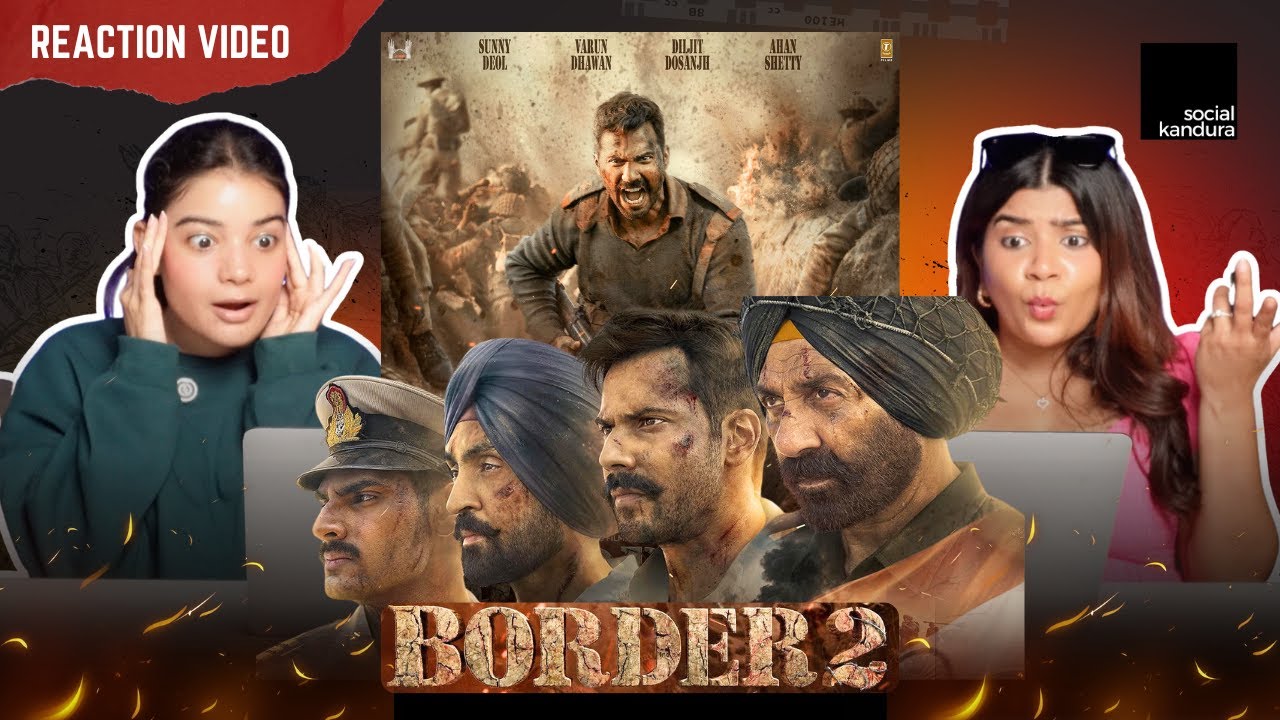 Граница 2 | Санни Деол | Варун Д | Дилджит | Ахан | Анураг С | Дж. П. Дутта | Бхушан К | Социальн...