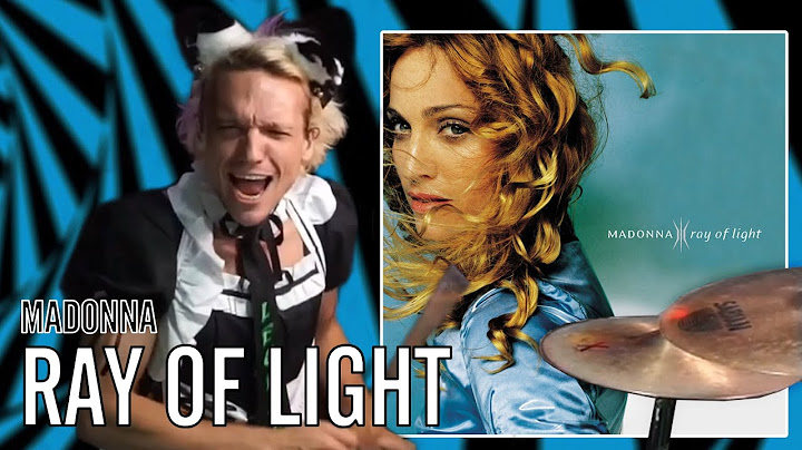 Ray of Light Drum Cover version - Drum Cover performance video thumbnail