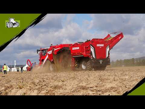 Aardappelen rooien op PotatoEurope 2026 buitenbeurs voor de aardappelteelt en machines