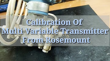 Rosemount 3051 MultiVariable Transmitter Calibration .