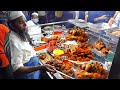 Yummy Roadside Chicken Fries And Quail Fry In Vijayawada | Non Veg Fries | Indian Street Food