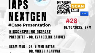 IAPS NextGen #28 Hirschsprung's disease