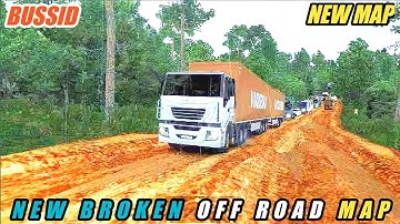 NEW BROKEN OFF ROAD MAP || BUSSID V3.7.1 || Bus Simulator Indonesia Vricky Gaming