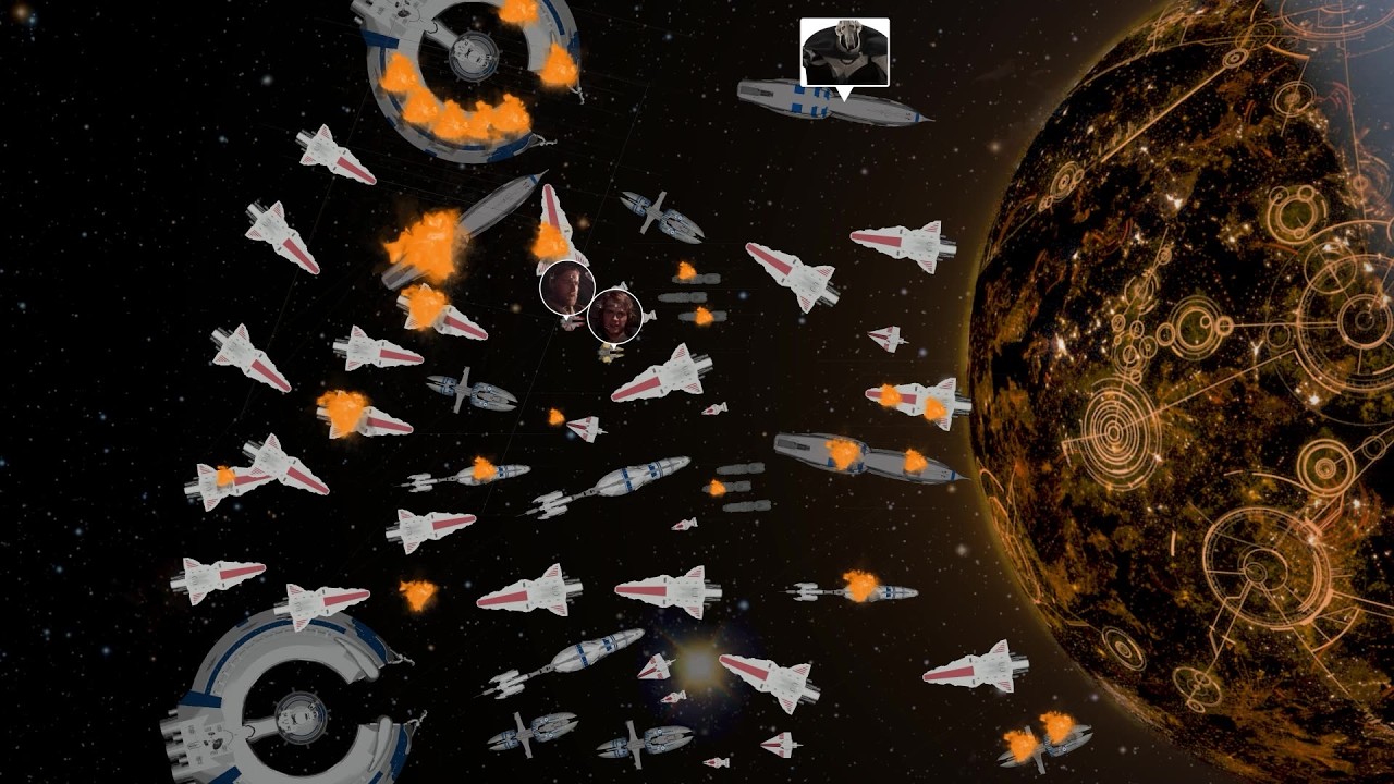 The Battle of Coruscant Animation - Members Only Sneak Peak - YouTube