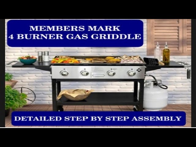 Member's Mark 4-Burner Outdoor Gas Griddle - Sam's Club