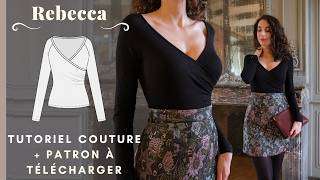 Tutoriel haut en maille | Rebecca | patron à télécharger