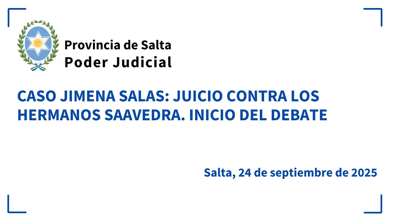Jimena Salas: comienza el juicio