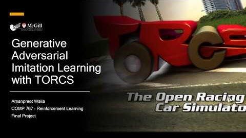 Generative Adversarial Imitation Learning with TORCS
