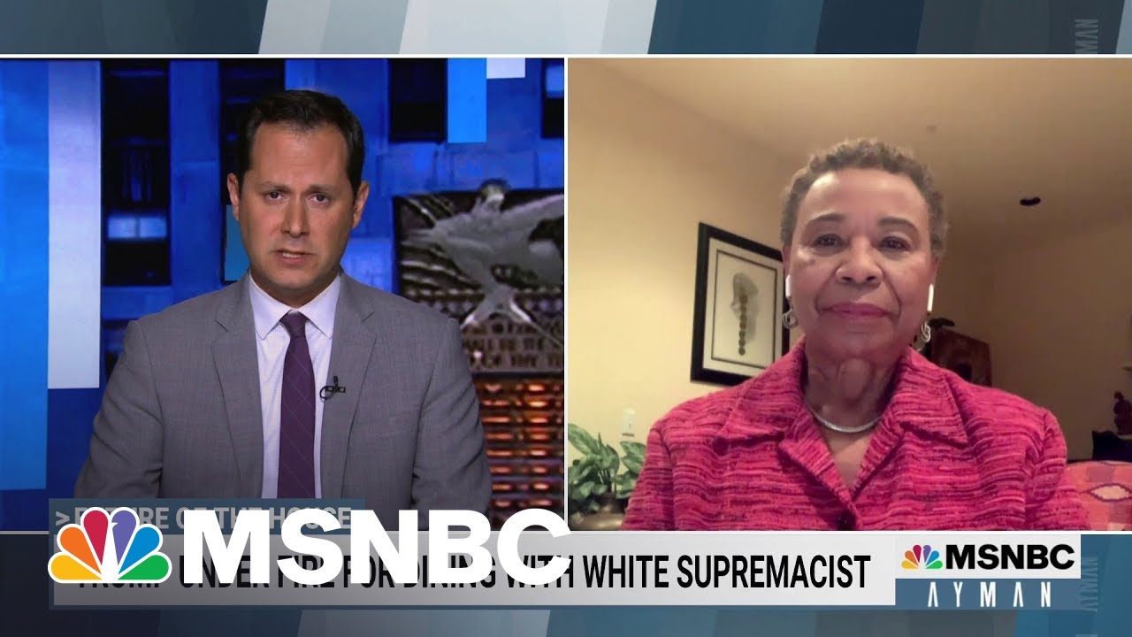 Rep. Barbara Lee Calls Trump’s Meeting With A White Supremacist “Shameful” But “Not Surprising”