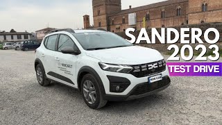 DACIA SANDERO 2023 - Differenze streetway e stepway e Test Drive