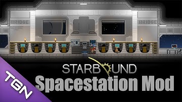 Mod Showcase: Starbound Mod (Derelict Spacestation Mod) [HD]