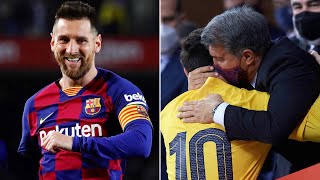 Joan Laporta says he has FIXED his relationship with Lionel Messi!
