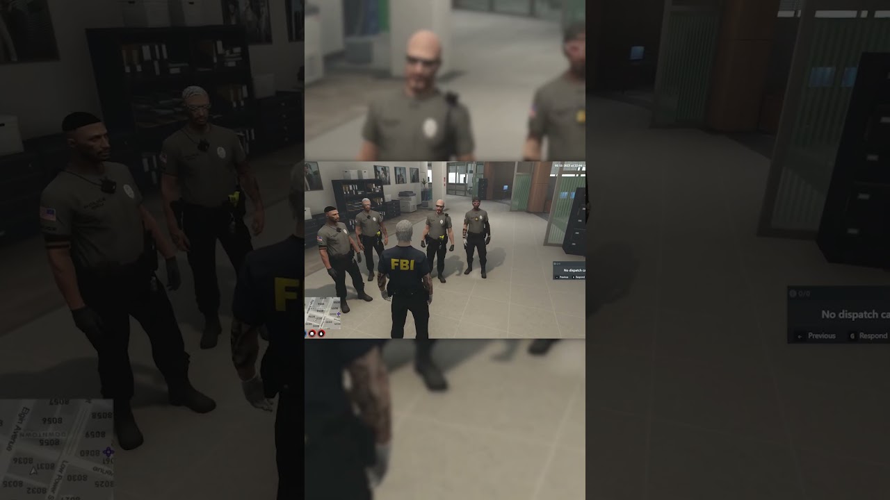 المخابرات الفيدرالية ( FBI ) تعود للمدينة 😱🔥 #shorts