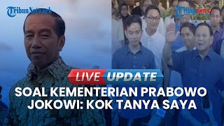 🔴 Jokowi mengenai rencana Prabowo untuk membentuk 44 kementerian, sebut sebagai hak prerogatif. screenshot 3