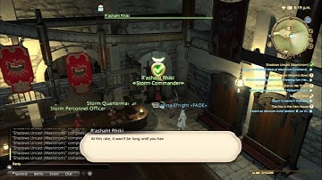 Final Fantasy 14: Quest cant Complete glitch