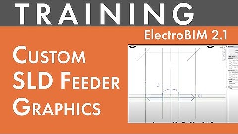 ElectroBIM for Revit: Custom Single-Line Diagram Feeder Graphics (03/21/2024)