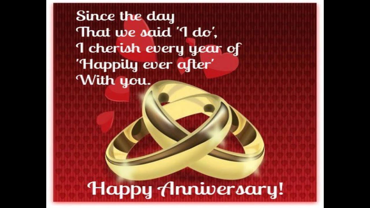 first anniversary wishes youtube