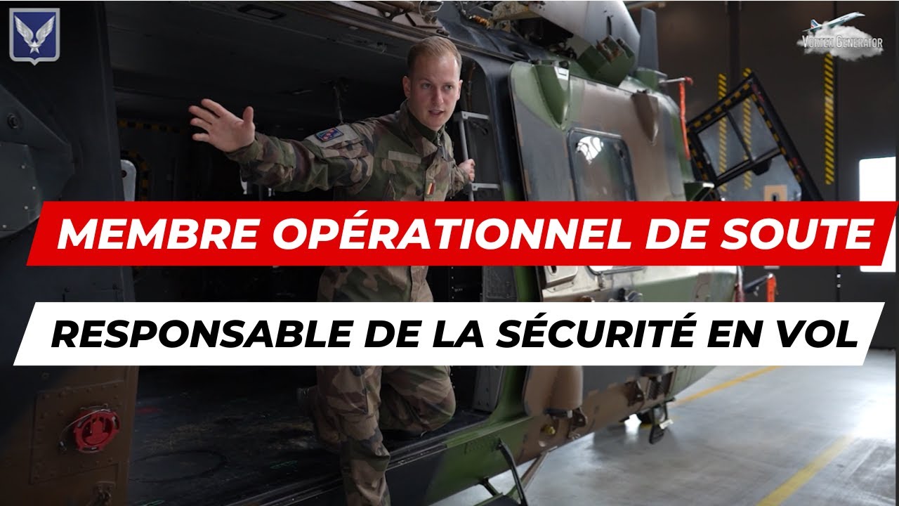 Responsable de la SECURITE sur HELICOPTERE DE COMBAT