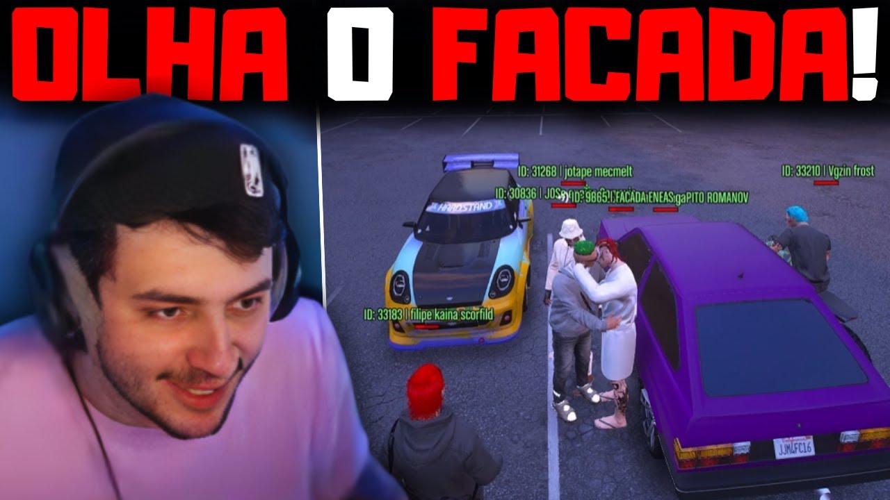 PEGUEI NO PULO O FACADA FAZENDO ISSO! | GABEPEIXE GTA RP - YouTube