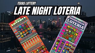 LATE NIGHT LOTERIA WITH SUPER AND MILLION DOLLAR LOTERIA, TEXAS LOTTERY SCRATCH OFF screenshot 4