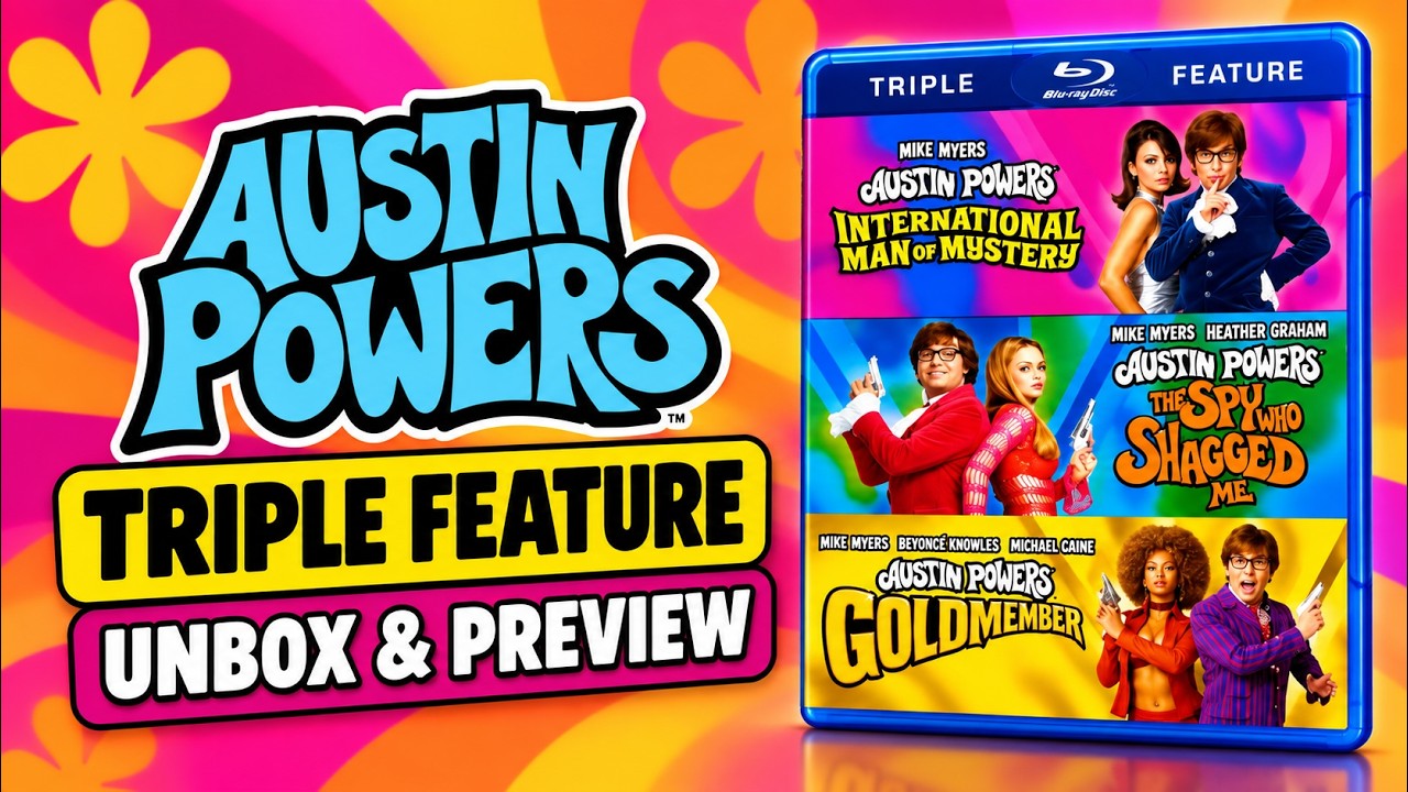 Austin Powers | Triple Feature Blu-ray | Unbox & Preview - YouTube