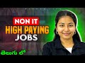 Highest Paying Non IT Jobs | Telugu