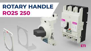 How to install the RO2S 250 Breaker Mounted Rotary Handle onto an MCCB