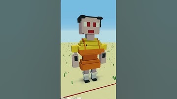 Noob vs Pro vs Hacker vs God in Squid Game Build Battle – Minecraft  #trending #shorts #build