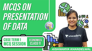 MCQs on Presentation of Data | CBSE Term 1 | Economics Class 11 | Aishwarya Khandelwal