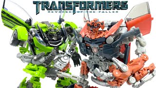 Transformers ROTF Human Alliance SKIDS & MUDFLAP Retro Review