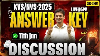 KVS NVS 2025 Tier -1 | 2-ND-SHIFT | KVS 11 January Expected Answer Key | BY CHANDRA INSTITUTE screenshot 4