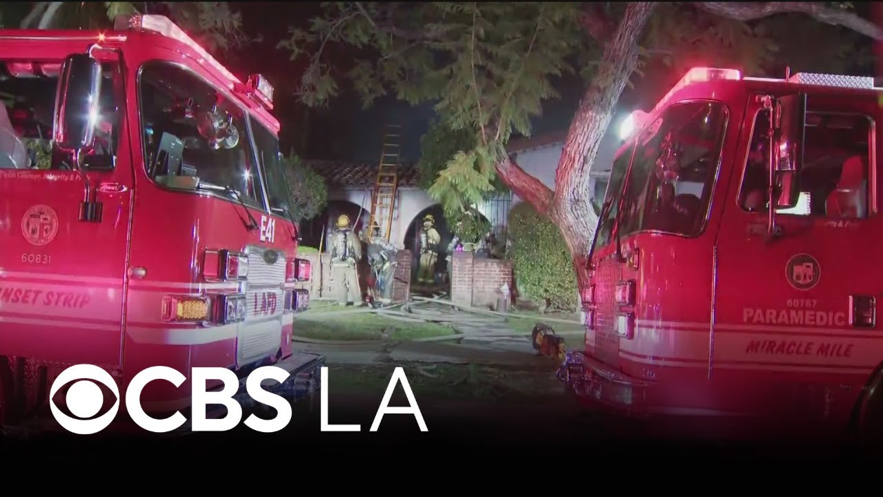 85-year-old man dies in West Los Angeles house fire