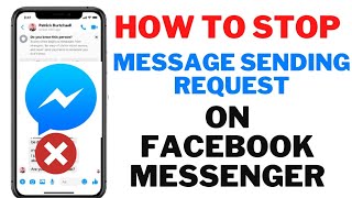 How To Stop Message Sending Request On Facebook ! No Sending Messages Requests On Fb Messenger