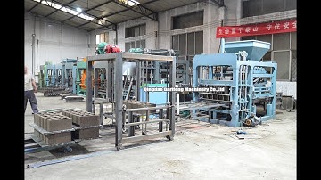 QT5-15 block making machine for making hollow blocks