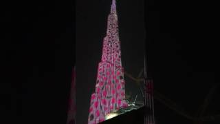 Burj Khalifa LED Show