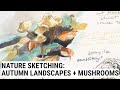 Nature Journal Sketchbook Tour | Autumn 2020